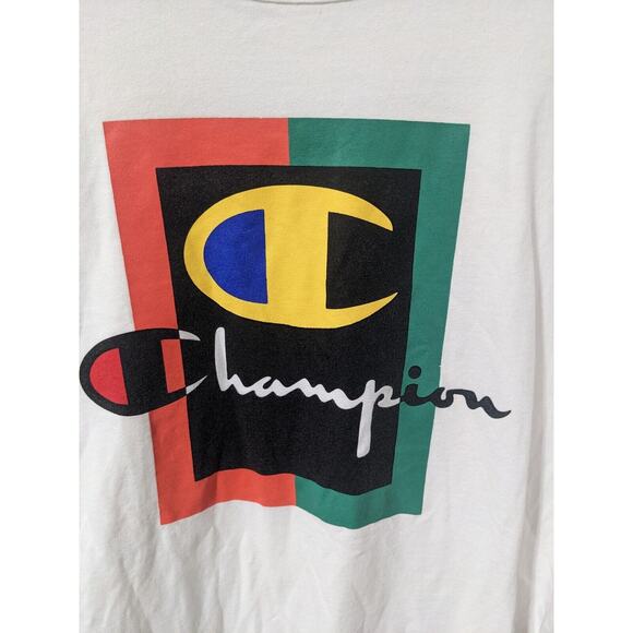 Champion Heritage Logo White Size Extra Large T shirt - Picture 6 of 6